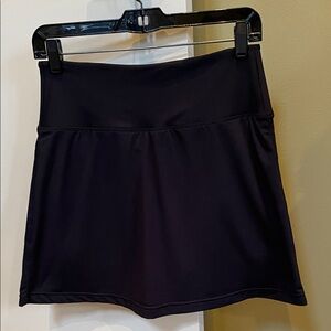 Black Athletic Skort